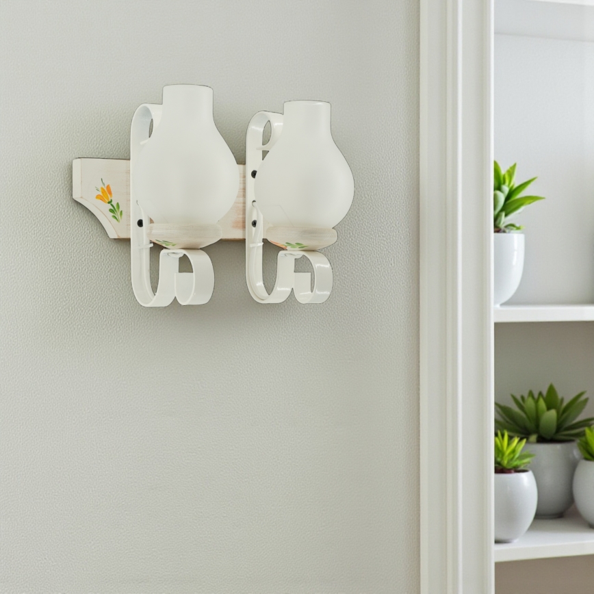 Brilagi - seinavalgusti QUEEN 2xE14/40W/230V pöök/kreemjas