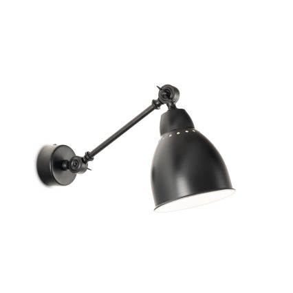 BRILAGI - Seinavalgusti QUILL 1xE27/40W/230V 40 cm must