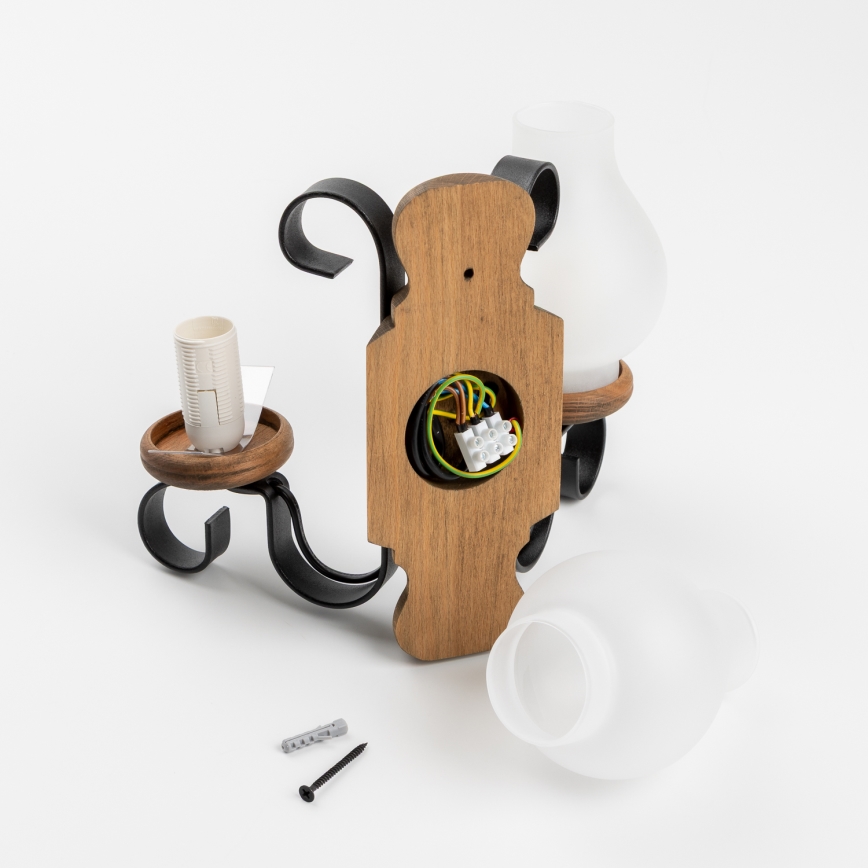 Brilagi - Seinavalgusti RUSTIC 2xE14/40W/230V pöök