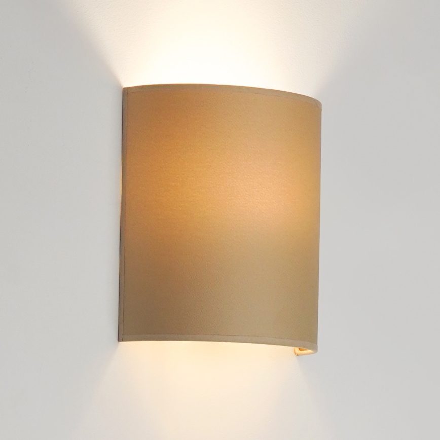 Brilagi - Seinavalgusti SEMI 1xE27/15W/230V d. 20 cm beež