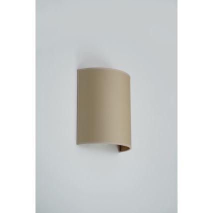 Brilagi - Seinavalgusti SEMI 1xE27/15W/230V d. 20 cm beež