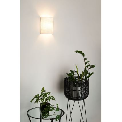 Brilagi - Seinavalgusti SEMI 1xE27/15W/230V d. 20 cm helehall