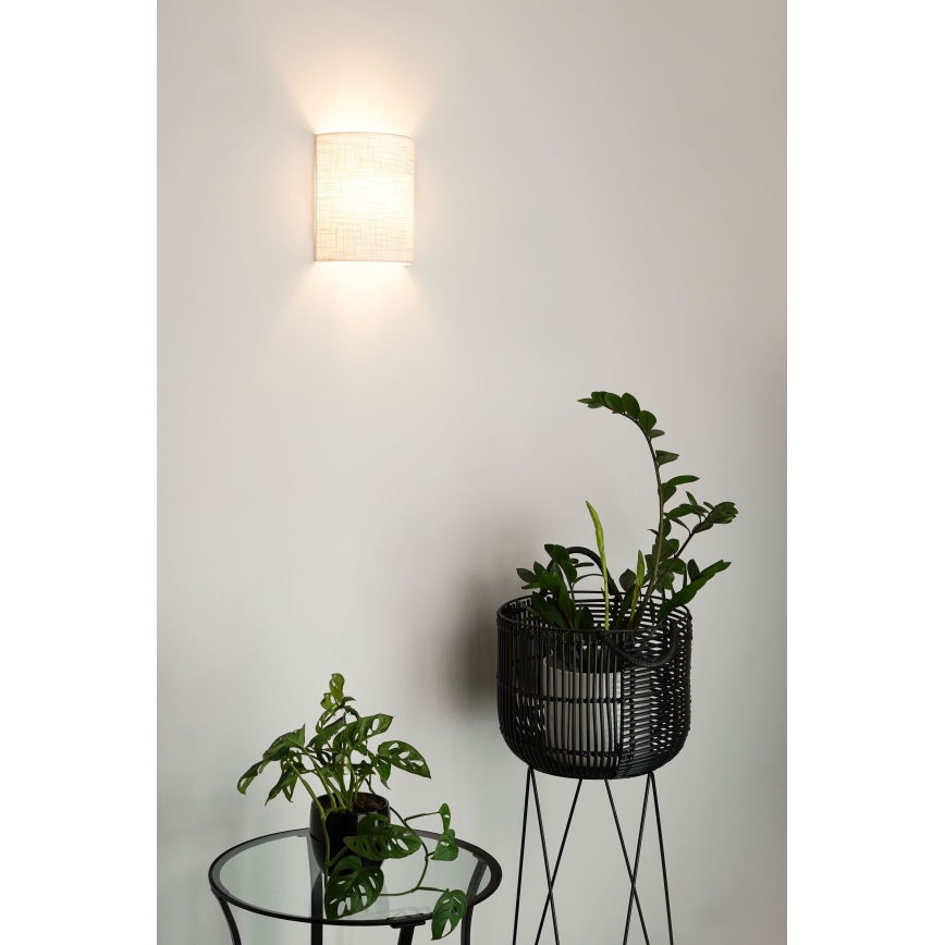 Brilagi - Seinavalgusti SEMI 1xE27/15W/230V d. 20 cm helehall
