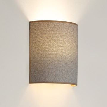 Brilagi - Seinavalgusti SEMI 1xE27/15W/230V d. 20 cm helehall