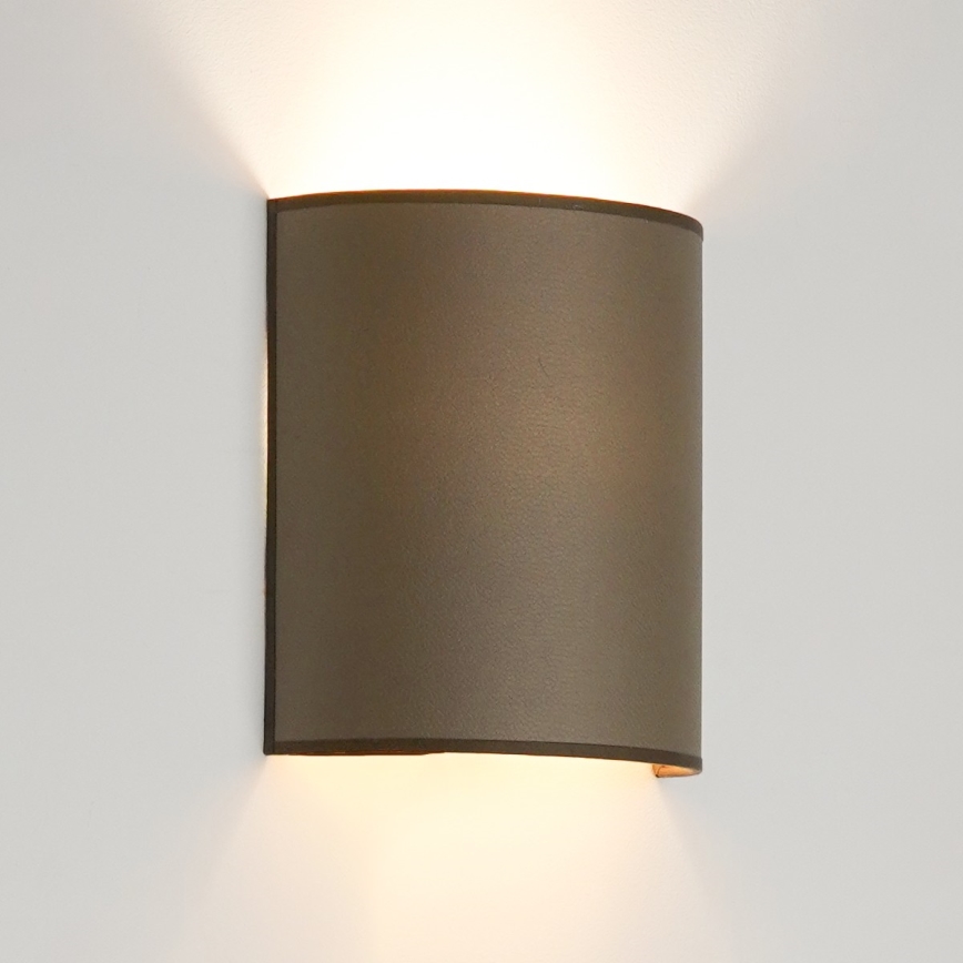 Brilagi - Seinavalgusti SEMI 1xE27/15W/230V d. 20 cm pruun