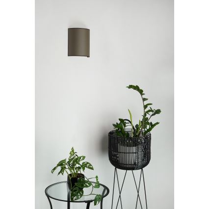 Brilagi - Seinavalgusti SEMI 1xE27/15W/230V d. 20 cm pruun