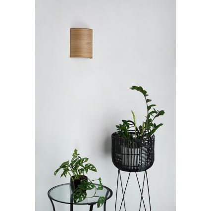 Brilagi - Seinavalgusti SEMI 1xE27/15W/230V d. 20 cm pruun
