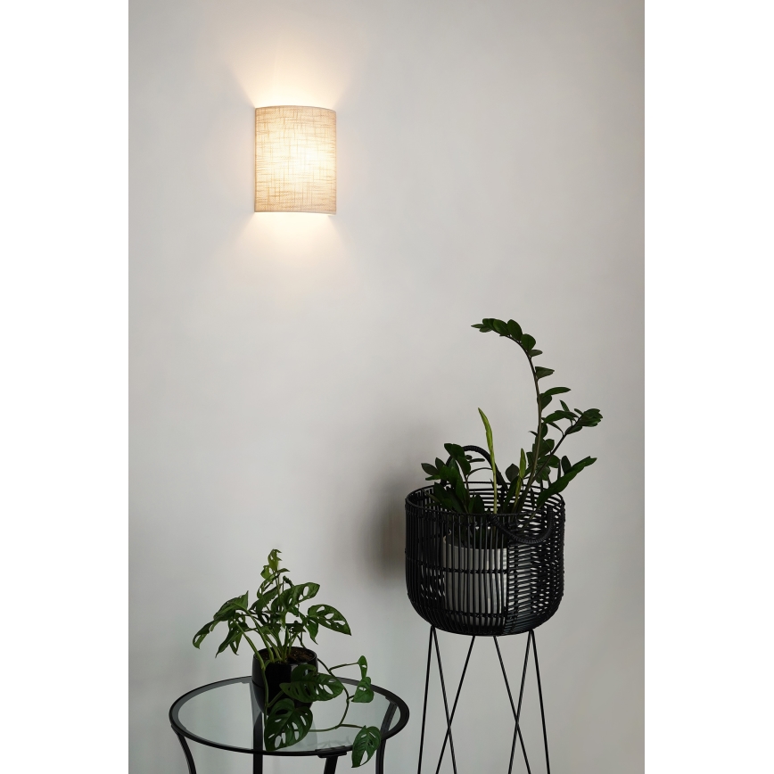 Brilagi - Seinavalgusti SEMI 1xE27/15W/230V d. 20 cm tume