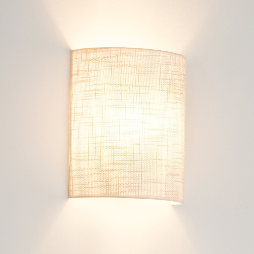 Brilagi - Seinavalgusti SEMI 1xE27/15W/230V hall