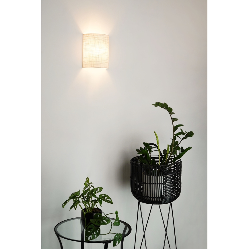 Brilagi - Seinavalgusti SEMI 1xE27/15W/230V hall