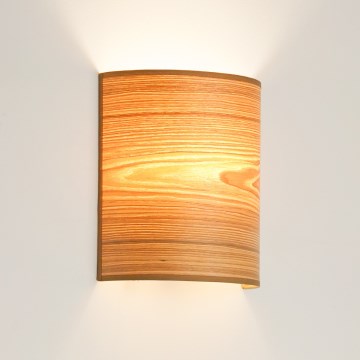 Brilagi - Seinavalgusti SEMI 1xE27/15W/230V pruun