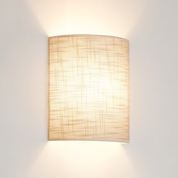 Brilagi - Seinavalgusti SEMI 1xE27/15W/230V tume