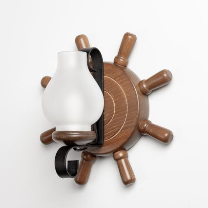 Brilagi - Seinavalgusti TIMONA 1xE14/40W/230V pöök/pähkel