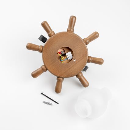 Brilagi - Seinavalgusti TIMONA 1xE14/40W/230V pöök/pähkel