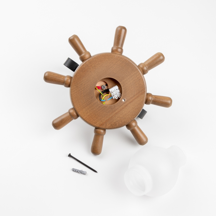 Brilagi - Seinavalgusti TIMONA 1xE14/40W/230V pöök/pähkel