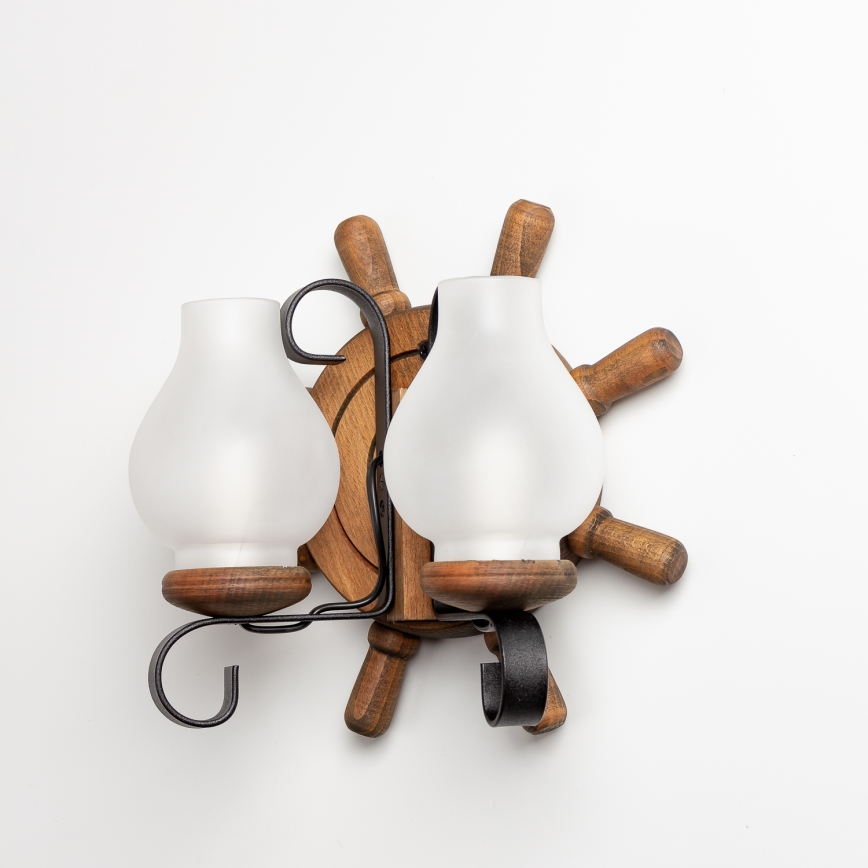 Brilagi - Seinavalgusti TIMONA 2xE14/40W/230V pöök