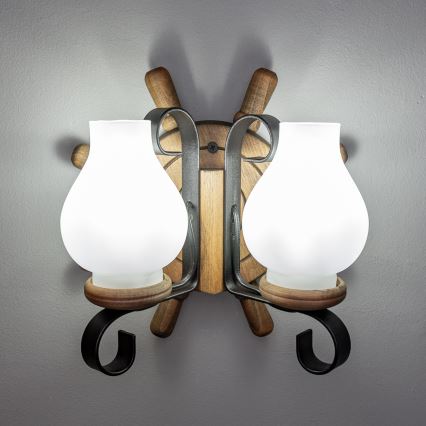 Brilagi - Seinavalgusti TIMONA 2xE14/40W/230V pöök