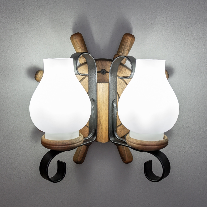 Brilagi - Seinavalgusti TIMONA 2xE14/40W/230V pöök