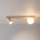Brilagi - SELE BALL spottvalgusti 1xGU10/30W/230V + 1xG9/10W beež