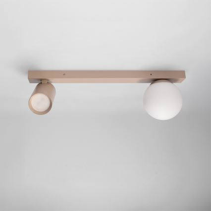 Brilagi - SELE BALL spottvalgusti 1xGU10/30W/230V + 1xG9/10W beež