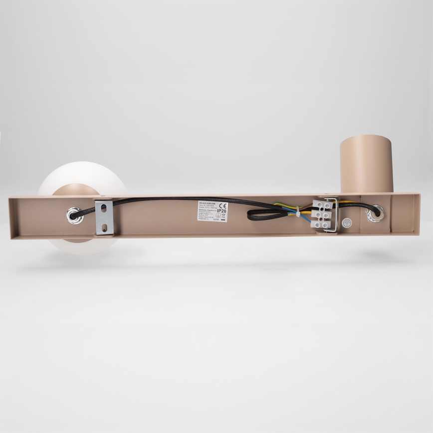 Brilagi - SELE BALL spottvalgusti 1xGU10/30W/230V + 1xG9/10W beež