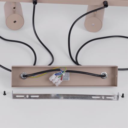 Brilagi - SELE kaabliga rippvalgusti 6xGU10/30W/230V beež