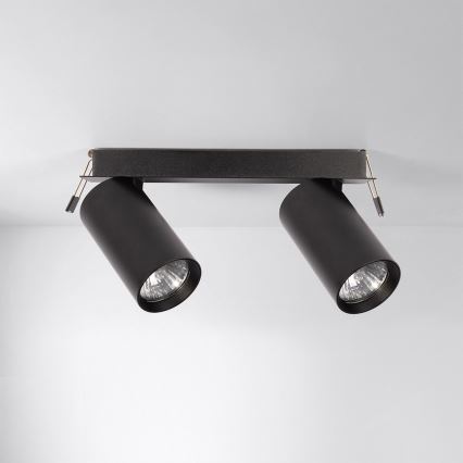 Brilagi - SELE süvistatav laevalgusti 2xGU10/30W/230V must