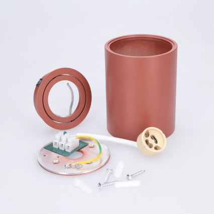 BRILAGI - Sihtvalgusti MIA 1xGU10/30W/230V 100x80 mm pruun