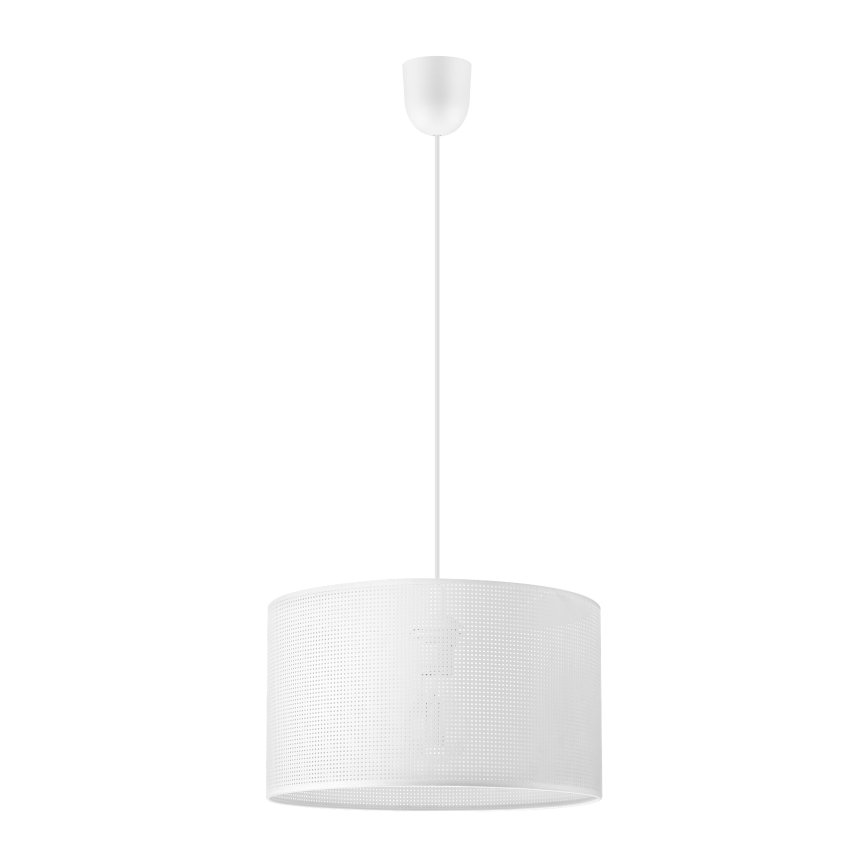 Brilagi - SIRIJA MODERN kaabliga rippvalgusti 1xE27/60W/230V, läbimõõt 35 cm, valge