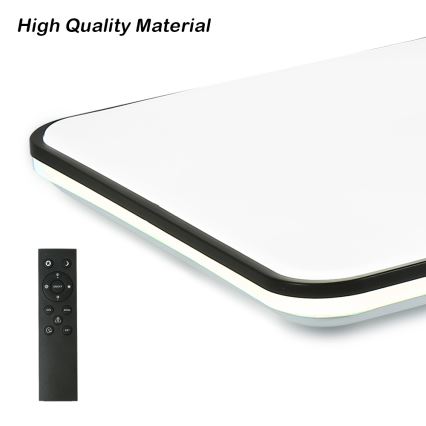 Brilagi - nutikas hämardatav LED-laelamp 24W/230V 43x43 cm 3000-6000K Wi-Fi Tuya Beacon + kaugjuhtimispult