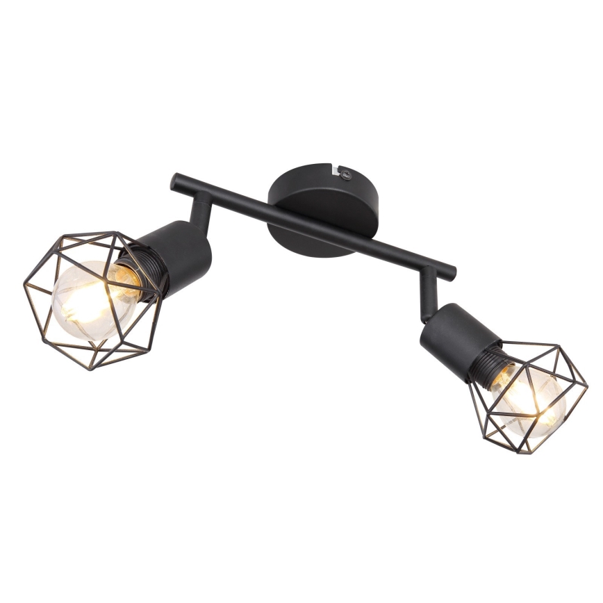 Brilagi - Spottvalgusti CAGE 2xE14/40W/230V