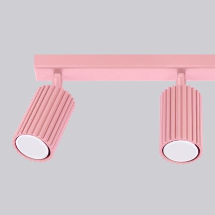 Brilagi - Spottvalgusti CRESTO 3xGU10/10W/230V roosa