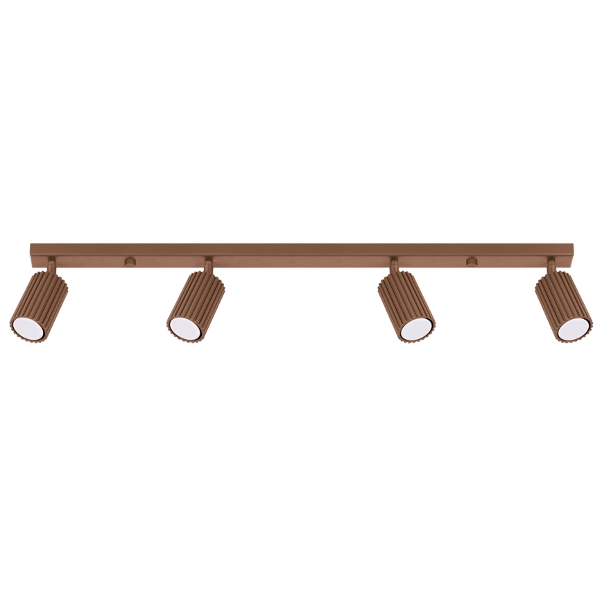 Brilagi - Spottvalgusti CRESTO 4xGU10/10W/230V pruun