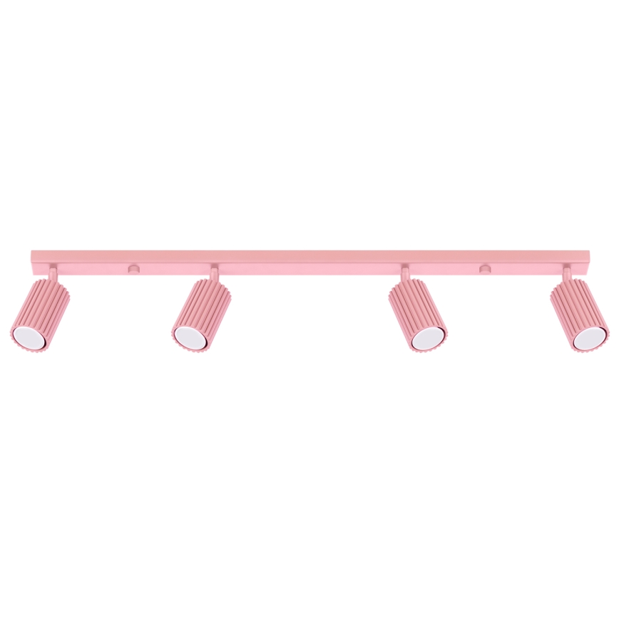 Brilagi - Spottvalgusti CRESTO 4xGU10/10W/230V roosa