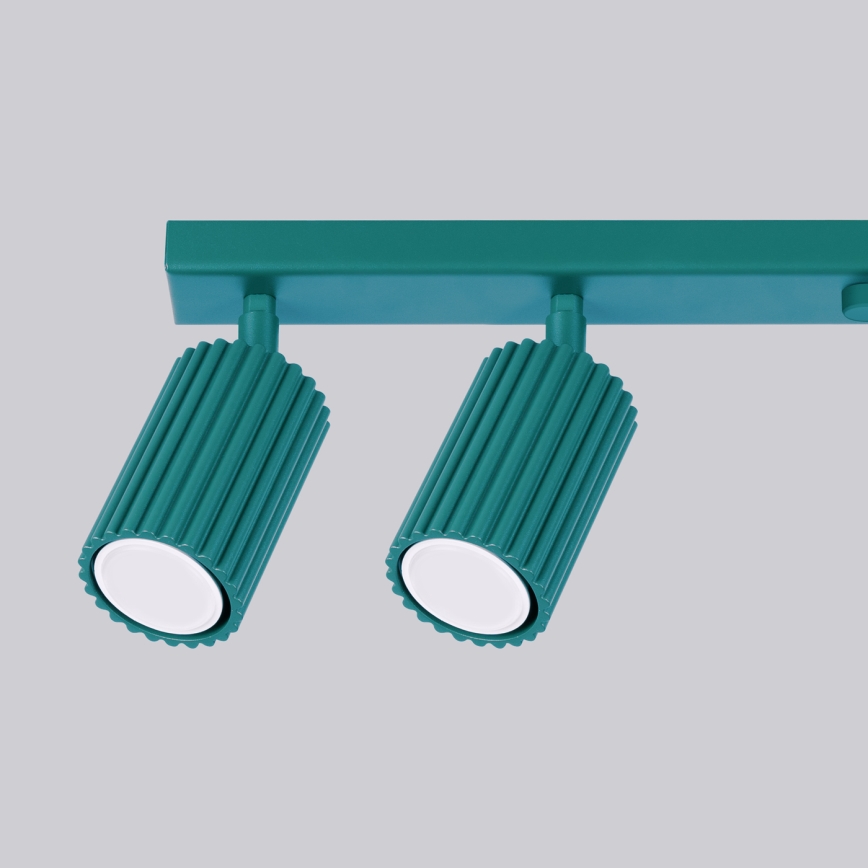Brilagi - spottvalgusti CRESTO 6xGU10/10W/230V türkiissinine