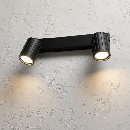 Brilagi - spottvalgusti CRISPINA 2xGU10/10W/230V must