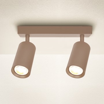 Brilagi - spottvalgusti SELE 2xGU10/30W/230V beež