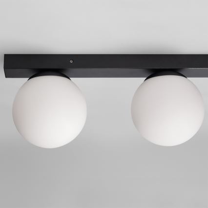 Brilagi - spottvalgusti SELE BALL 1xGU10/30W/230V + 2xG9/10W must