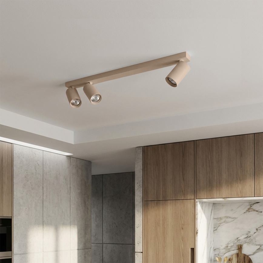 Brilagi - spottvalgusti SELE LONG 3xGU10/30W/230V beež