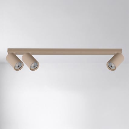 Brilagi - spottvalgusti SELE LONG 3xGU10/30W/230V beež