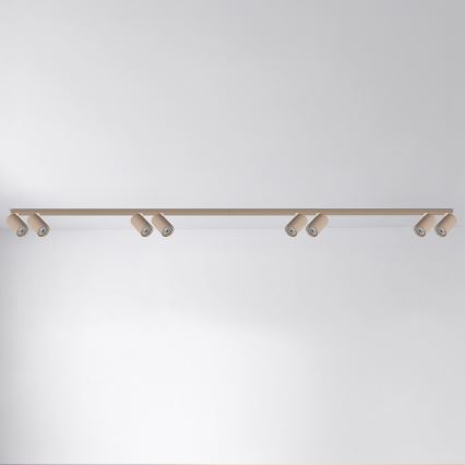 Brilagi - spottvalgusti SELE LONG 8xGU10/30W/230V beež