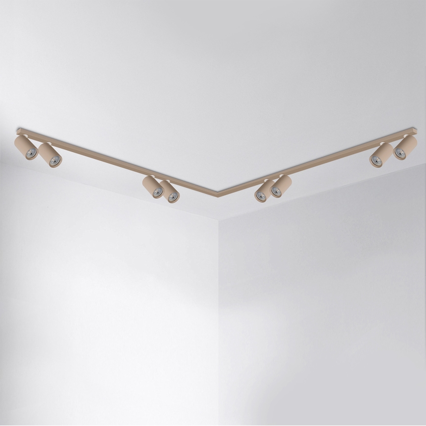 Brilagi - spottvalgusti SELE LONG 8xGU10/30W/230V beež