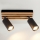 Brilagi - Spottvalgusti SELE WOOD 2xGU10/30W/230V must/puit