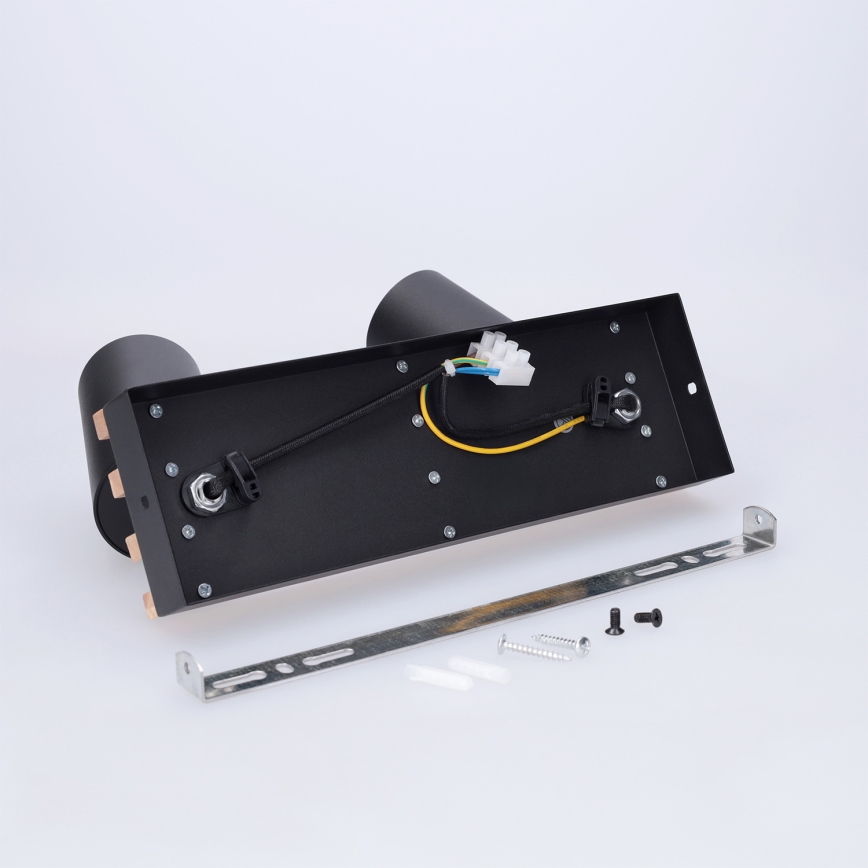 Brilagi - Spottvalgusti SELE WOOD ACOUSTIC 2xGU10/30W/230V must/puit