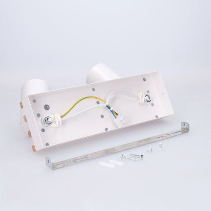 Brilagi - spottvalgusti SELE WOOD ACOUSTIC 2xGU10/30W/230V valge/puit