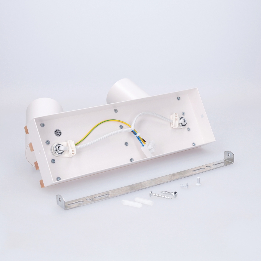 Brilagi - spottvalgusti SELE WOOD ACOUSTIC 2xGU10/30W/230V valge/puit