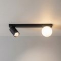 Brilagi - Spotvalgusti SELE BALL 1xGU10/30W/230V + 1xG9/10W must
