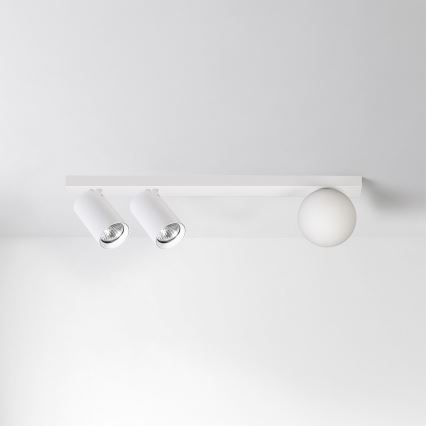 Brilagi - spotvalgusti SELE BALL 2xGU10/30W/230V + 1xG9/10W valge