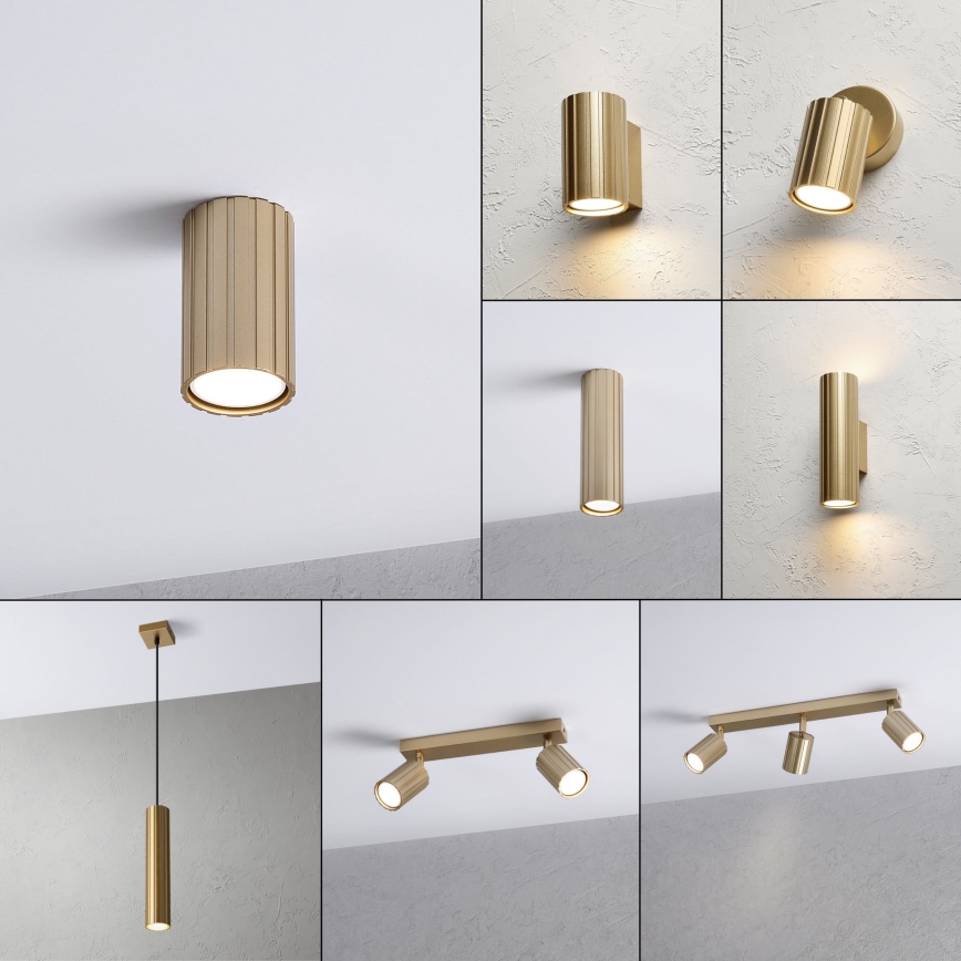 Brilagi - suunatav laevalgusti CRISPINA 1xGU10/10W/230V 10 cm kuldne