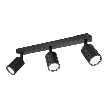 Brilagi - suunatav laevalgusti CRISPINA 3xGU10/10W/230V must